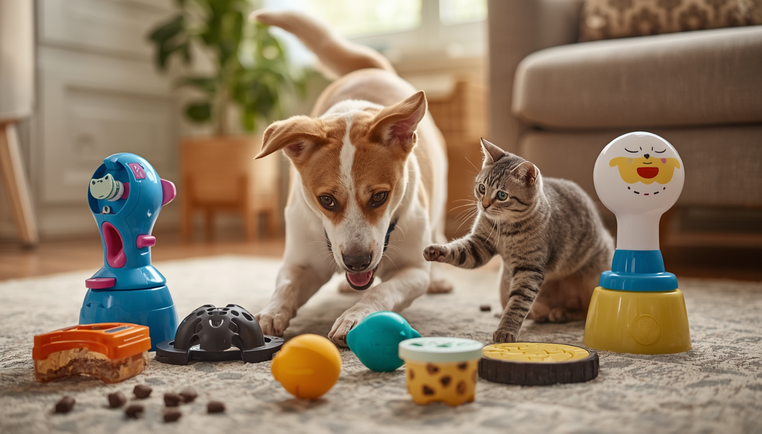 interactive pet toys for dogs and cats