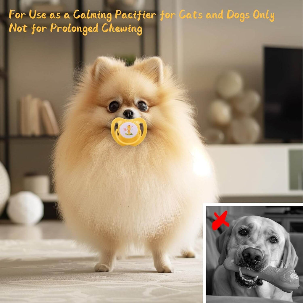 Puppy Teething Toy & Pet Pacifier Set