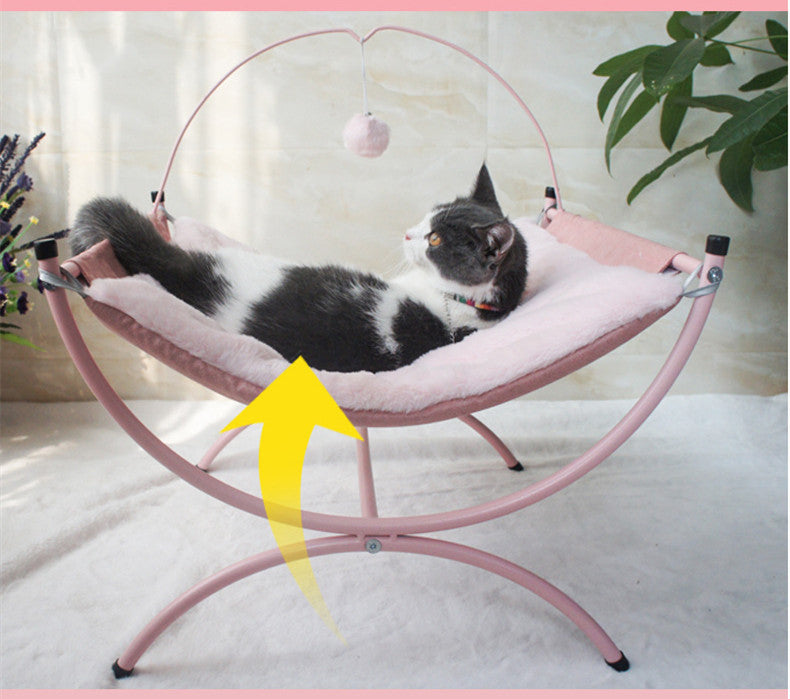Lit pour chat inclinable universel quatre saisons