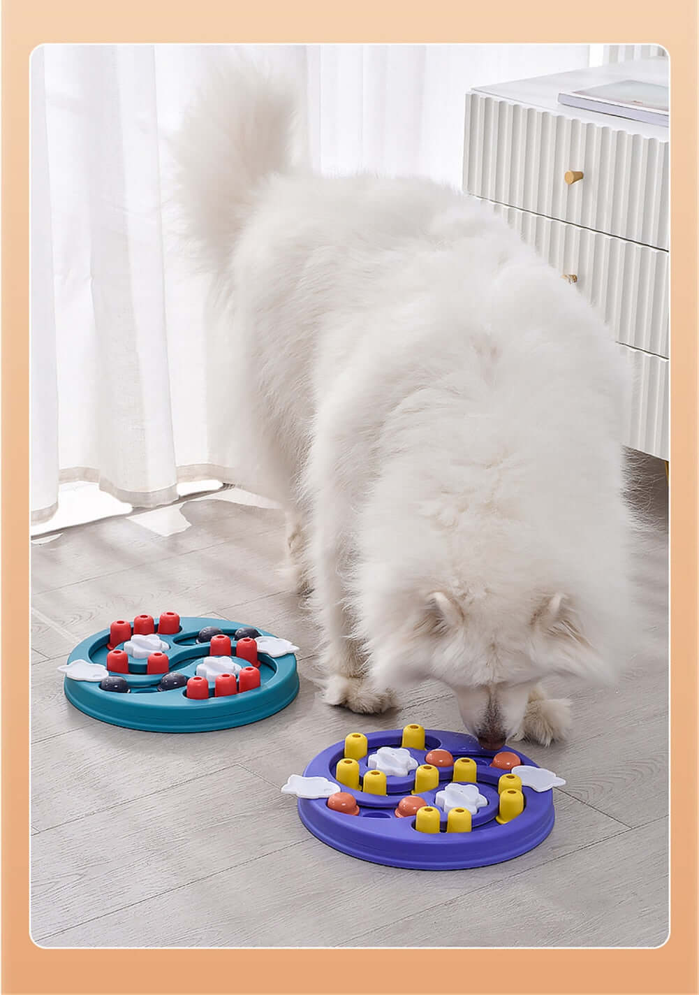 Feeding Device For Pet Educational Toys