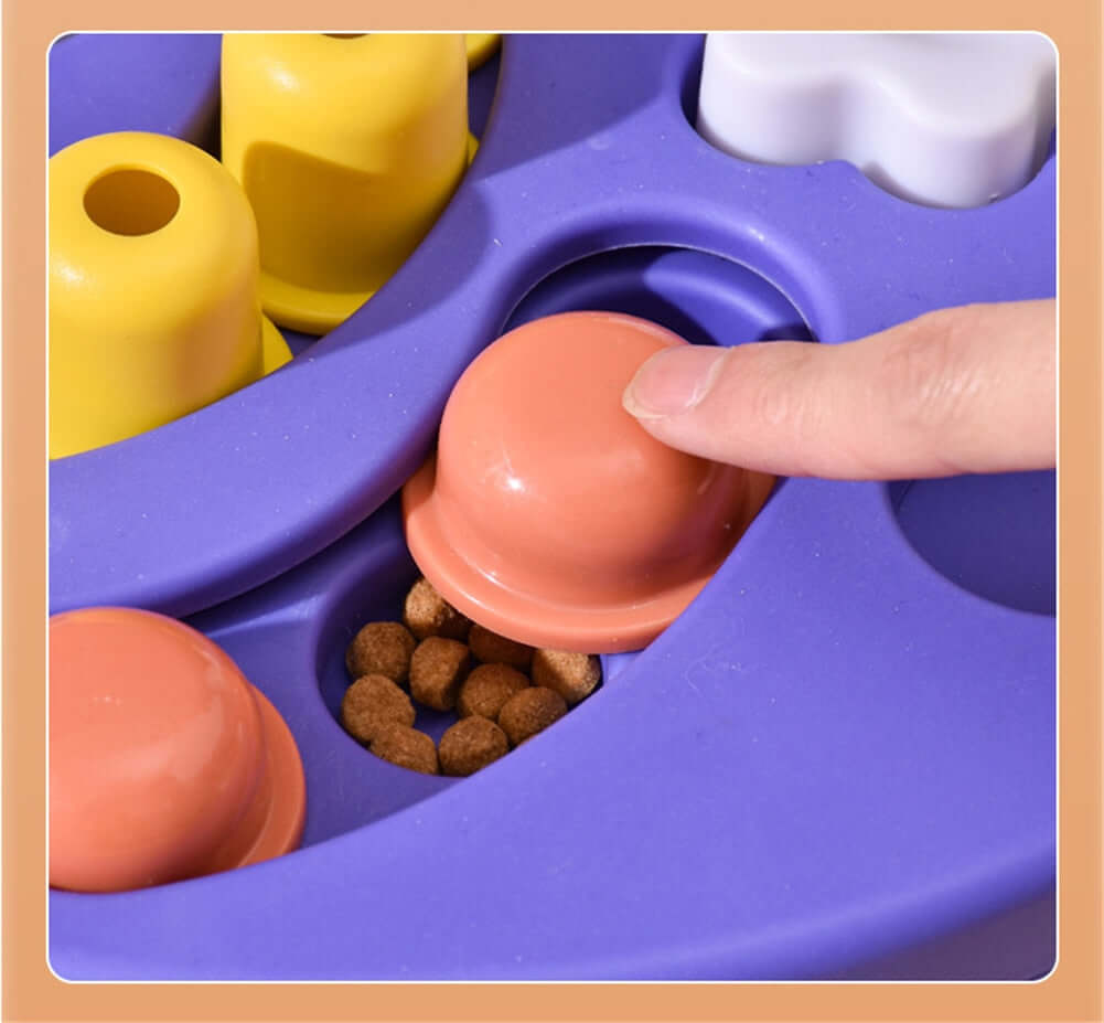 Feeding Device For Pet Educational Toys