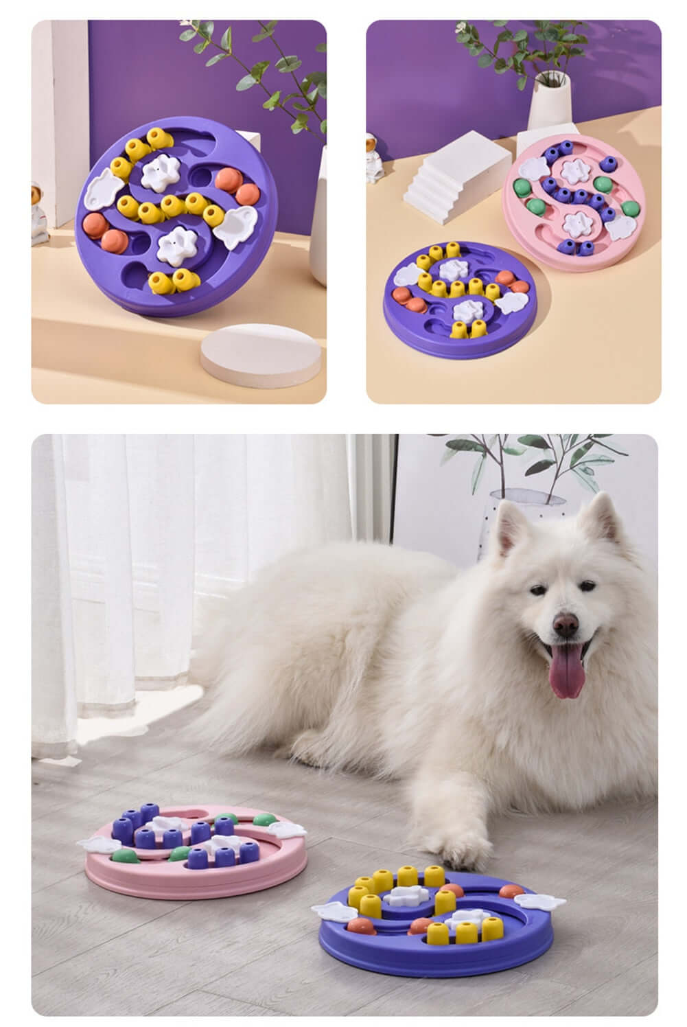 Feeding Device For Pet Educational Toys
