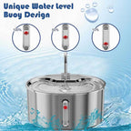 Distributeur d'eau automatique en acier inoxydable pour chat