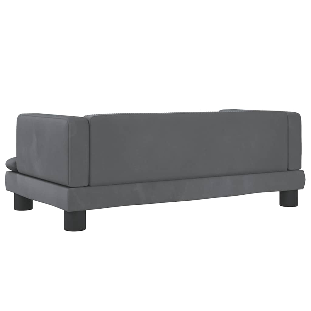 Velvet Orthopedic Dog Bed for Medium Dogs