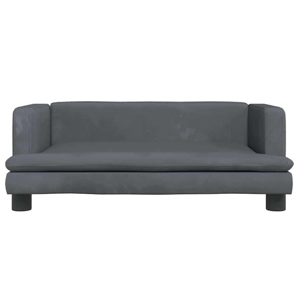 Velvet Orthopedic Dog Bed for Medium Dogs