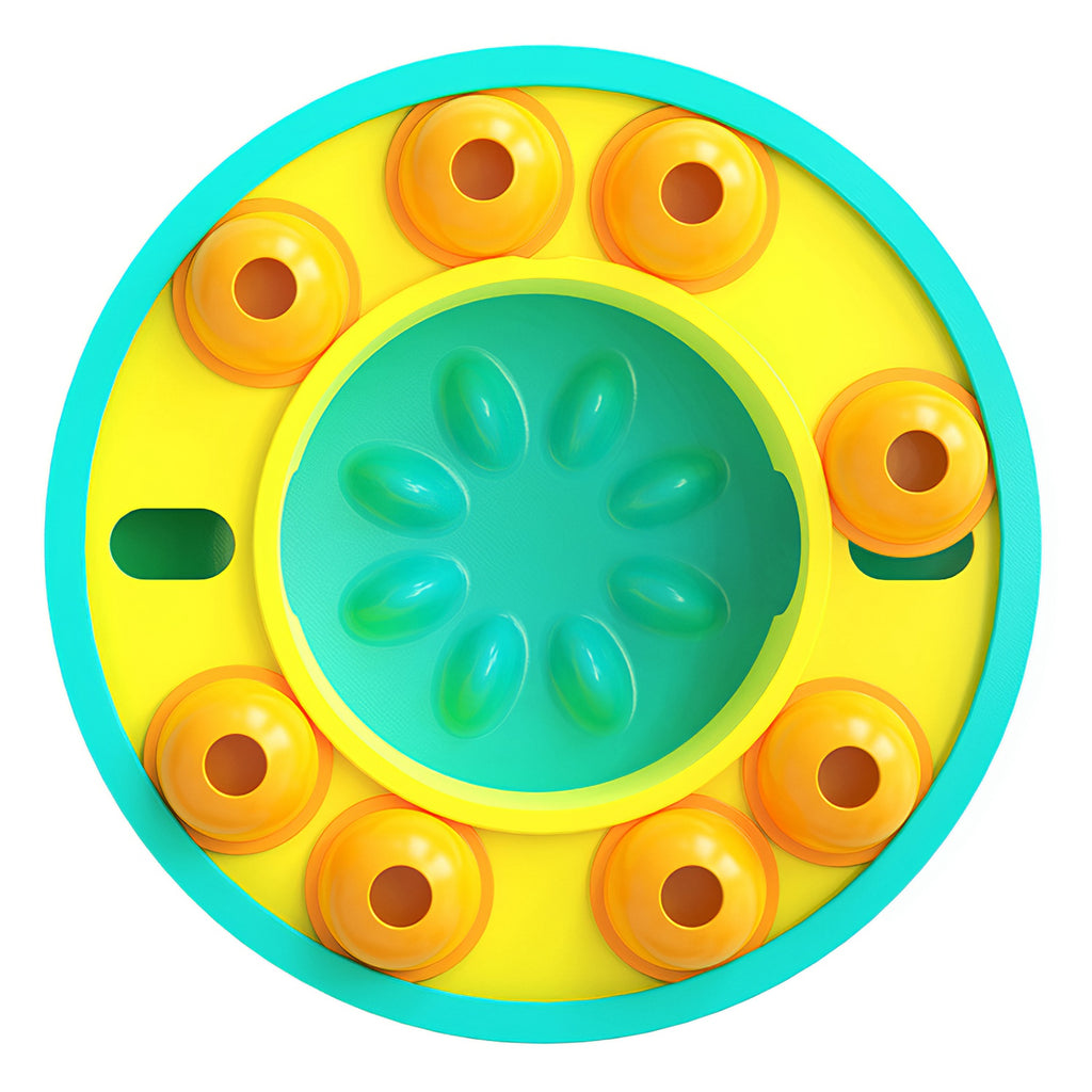 Interactive Slow Feeder Puzzle Bowl