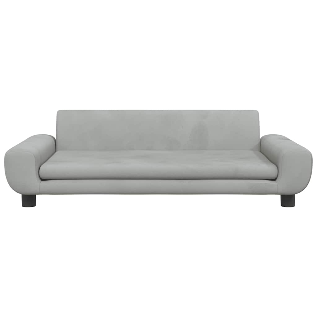 Velvet Orthopedic Dog Bed for Large Dogs
