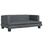 Velvet Orthopedic Dog Bed for Medium Dogs