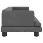 Velvet Orthopedic Dog Bed for Medium Dogs