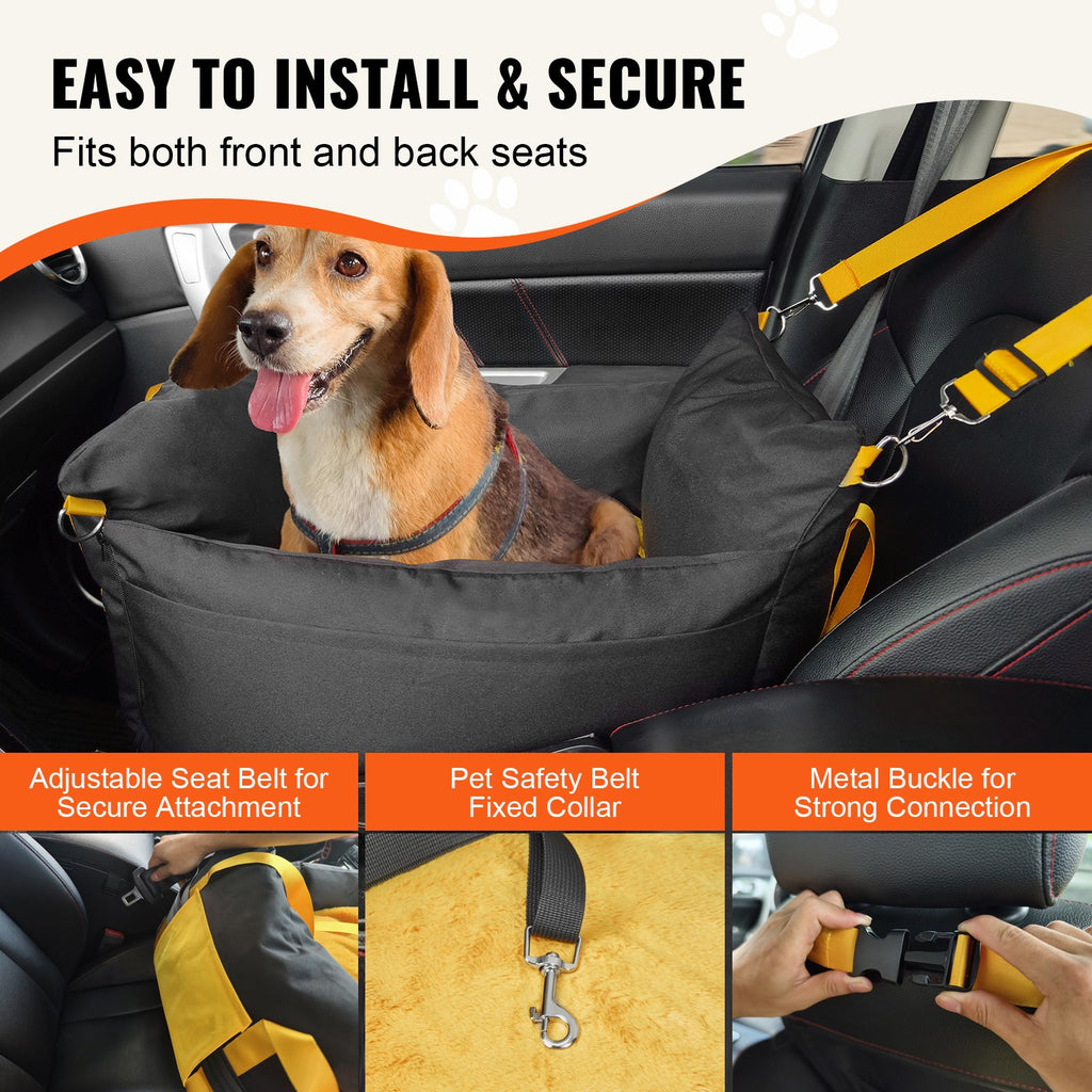 Dog Booster Car Seat for Small Dogs