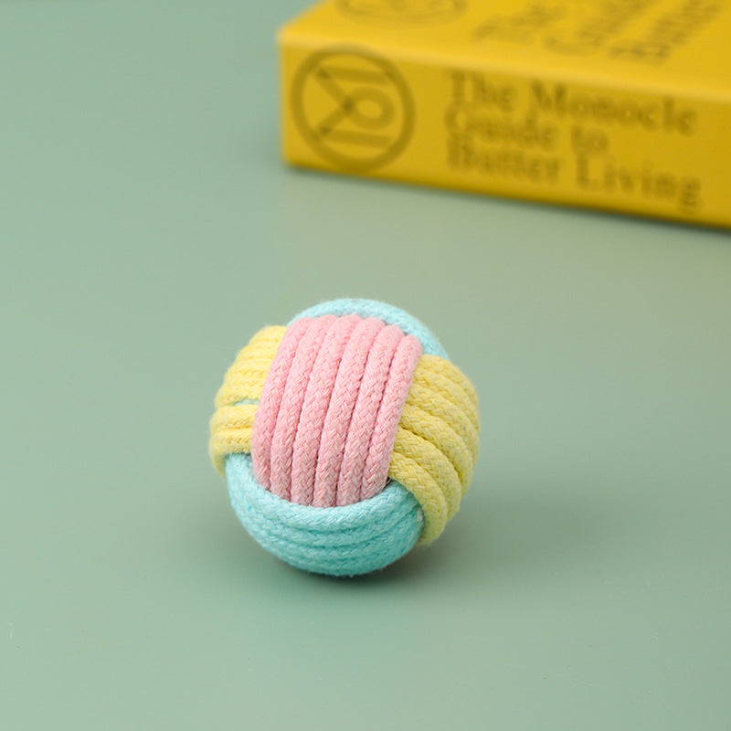 Handmade Wool Cat Play Ball