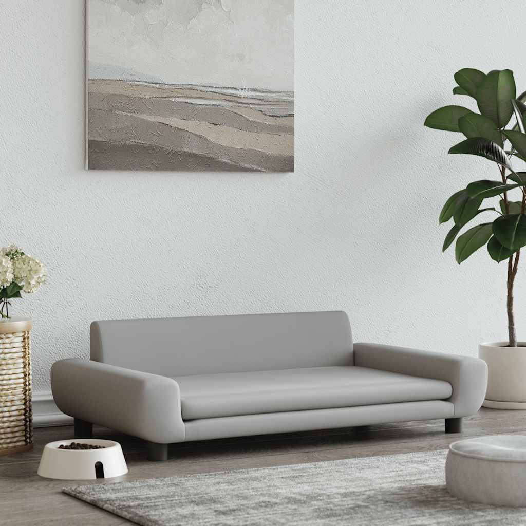 Velvet Orthopedic Dog Bed for Large Dogs