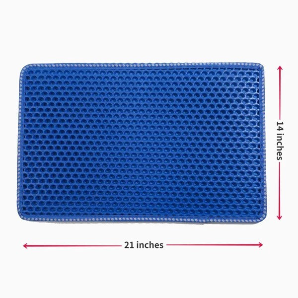 Tapis de litière pour chat - Tapis de récupération de litière