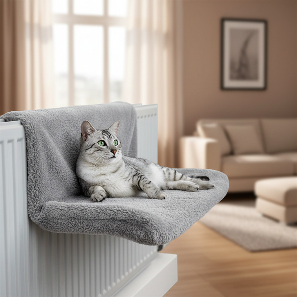 Iron Frame Cat Bed Cat Hammock Radiator Bed