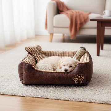 Cozy Kennel Dog Bed for Indoor Dogs