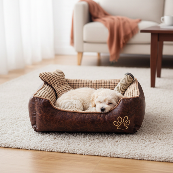 Kennel Dog Bed - Exact Product Lifestyle