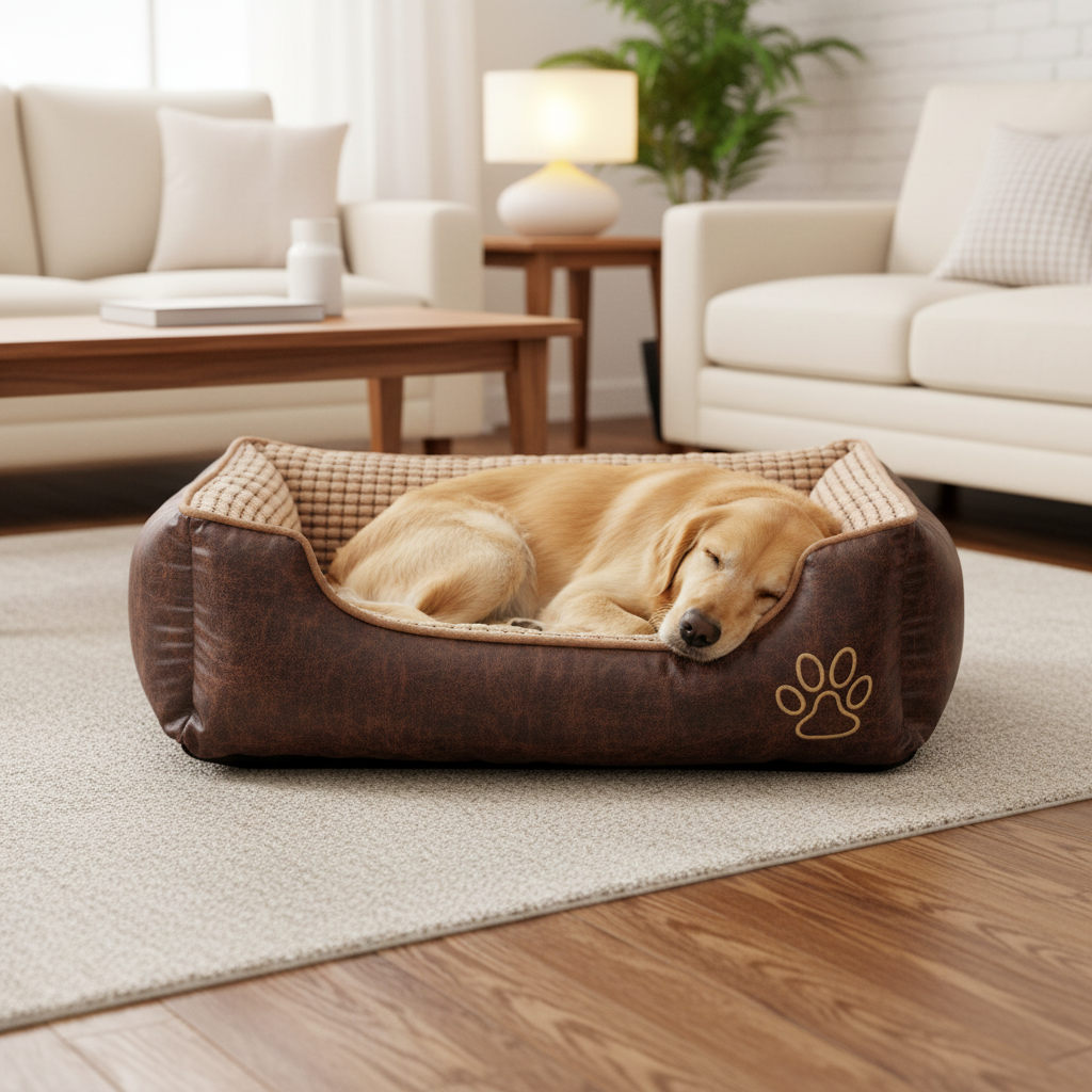Kennel Dog Bed - No Text